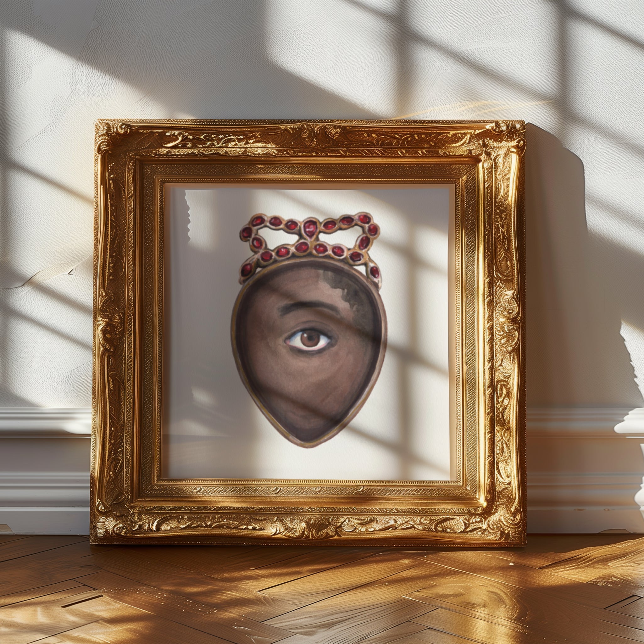 No. 28 Lover's Eye Watercolor Archival Print