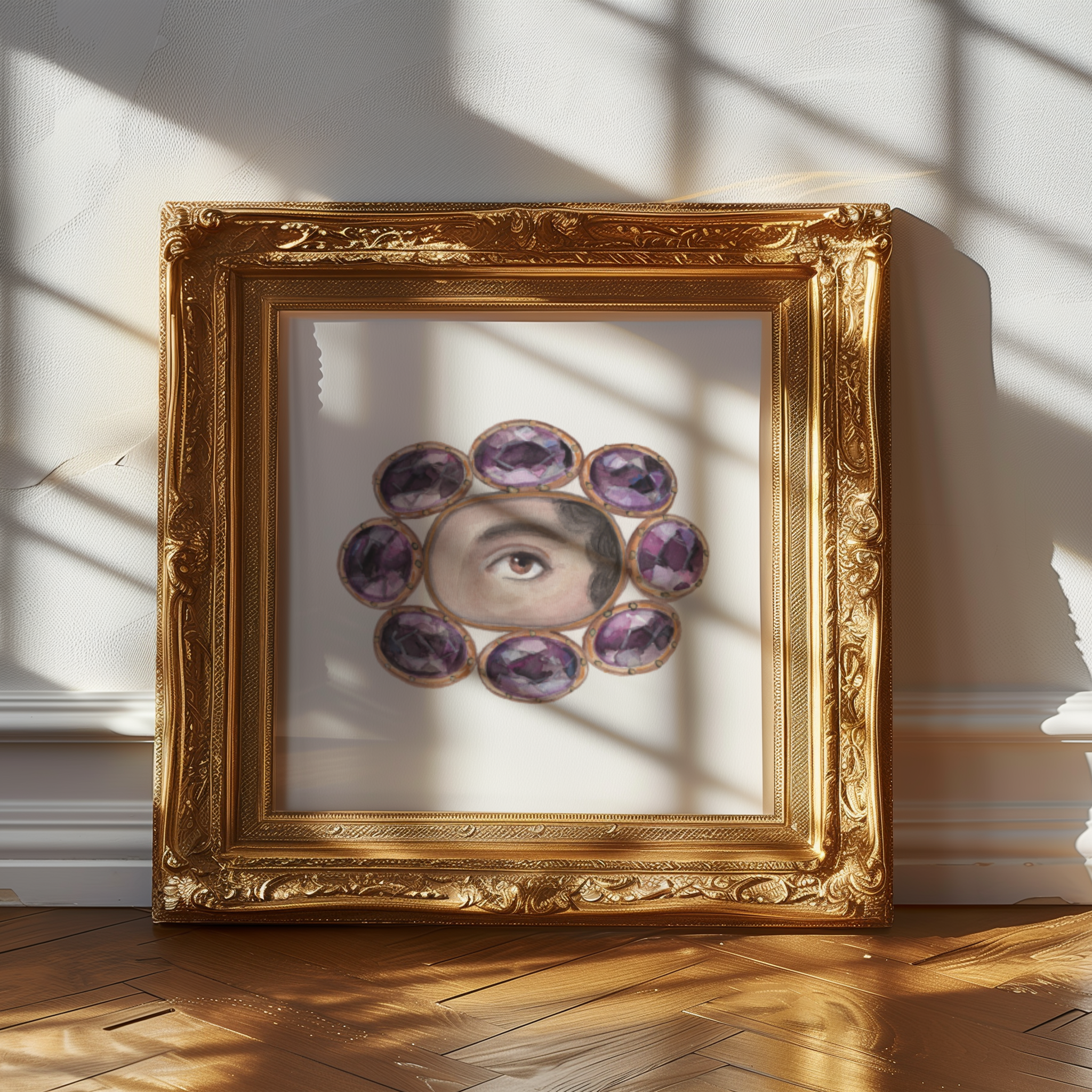 No. 4 Lover's Eye Watercolor Archival Print