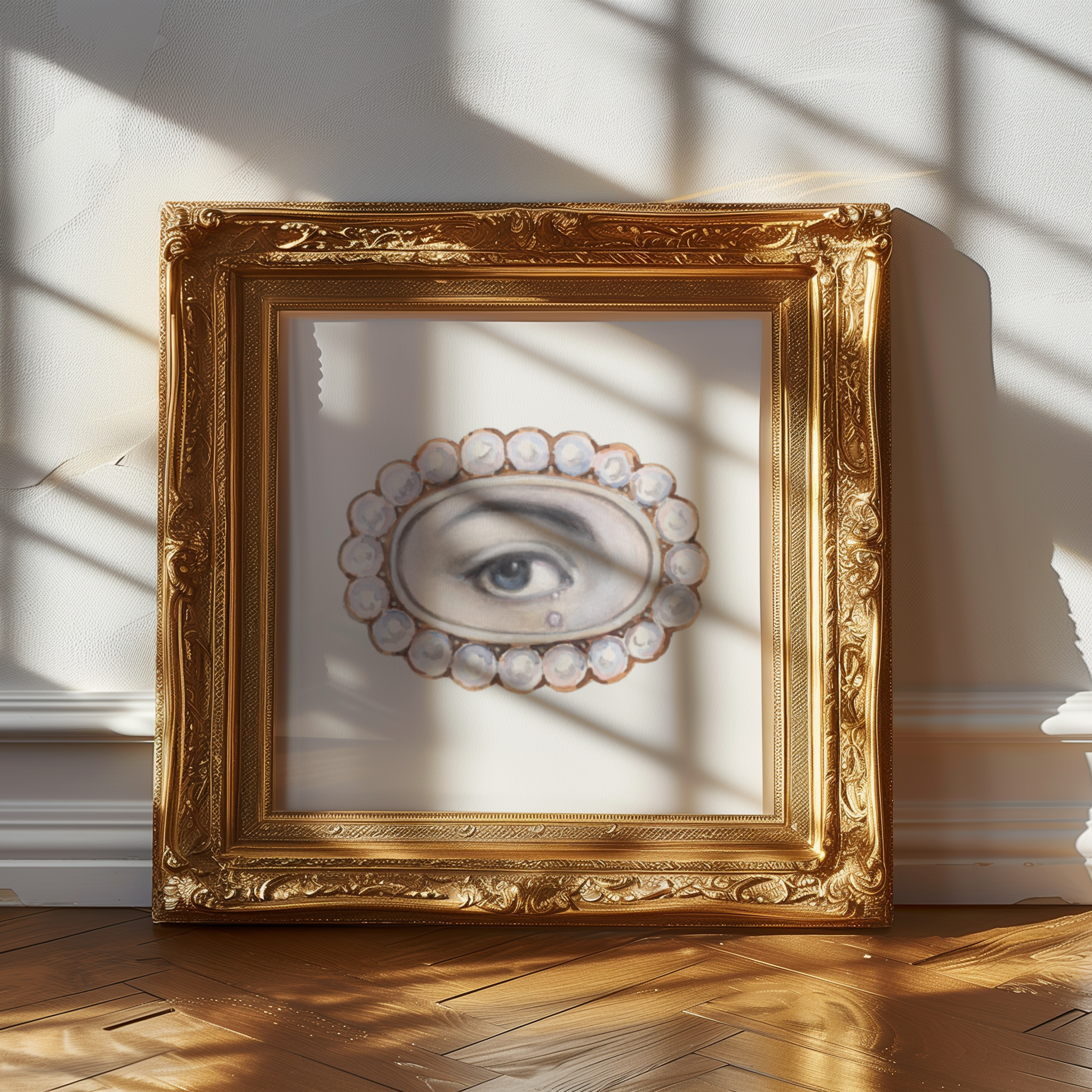 No. 6 Lover's Eye Watercolor Archival Print