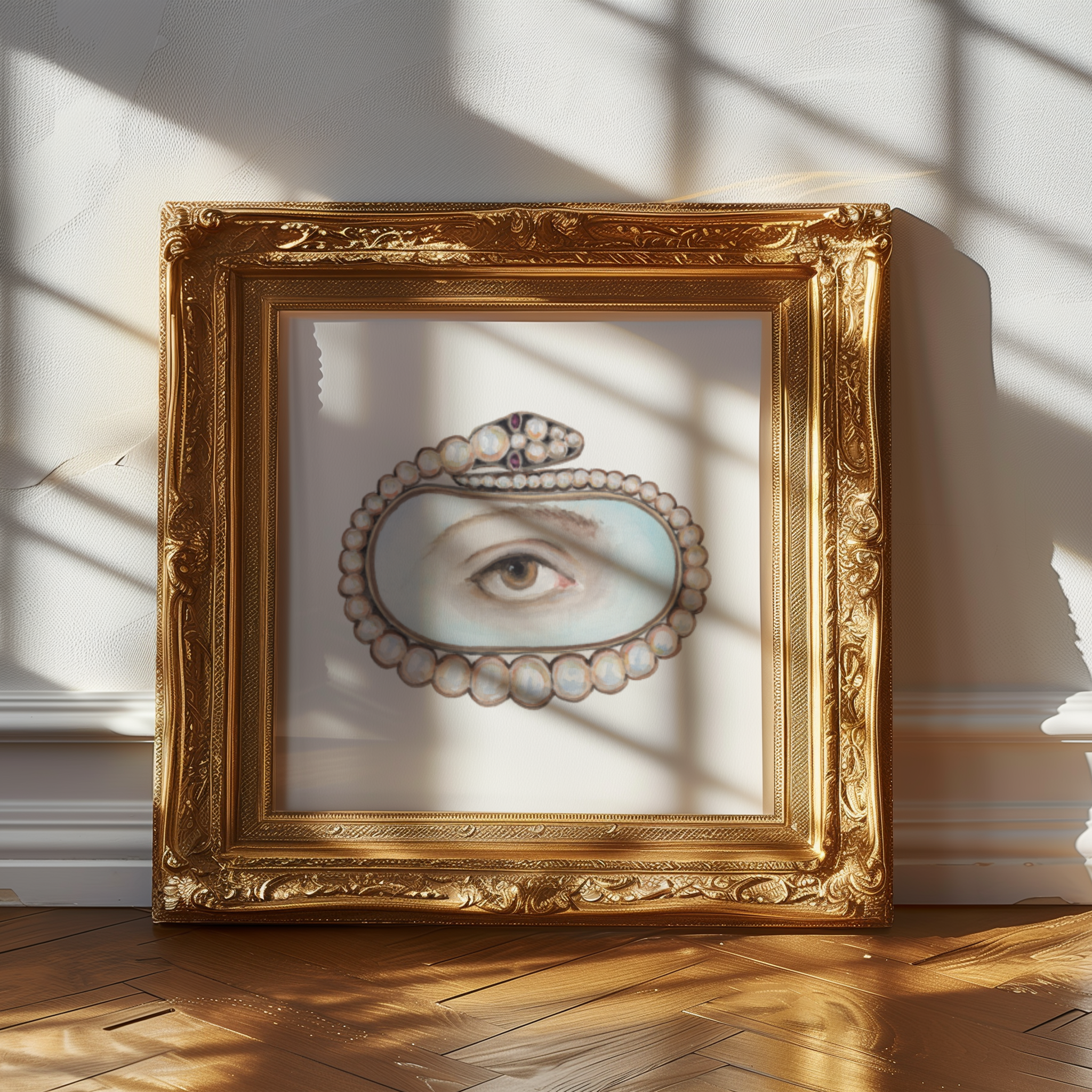 No. 8 Lover's Eye Watercolor Archival Print