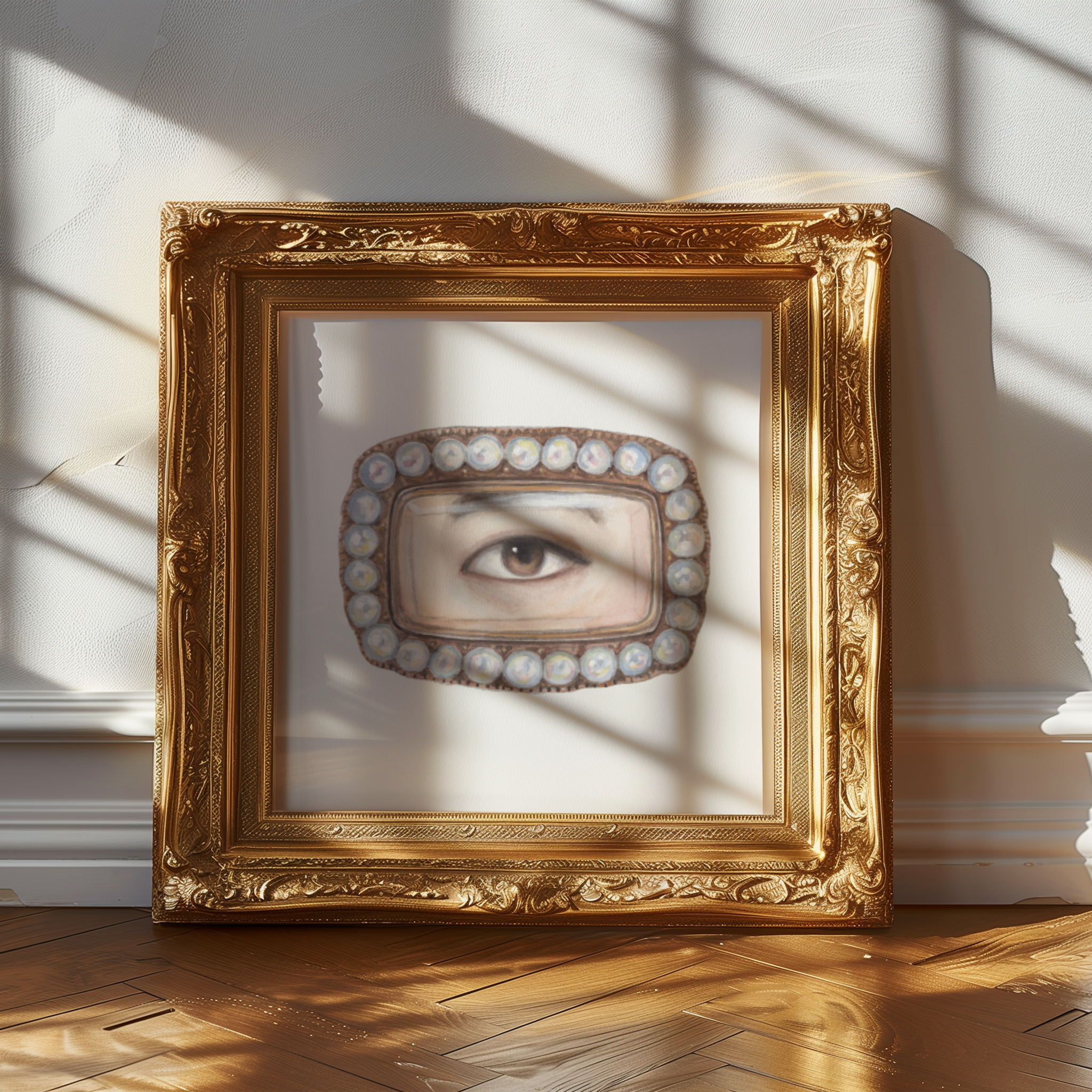 No. 9 Lover's Eye Watercolor Archival Print