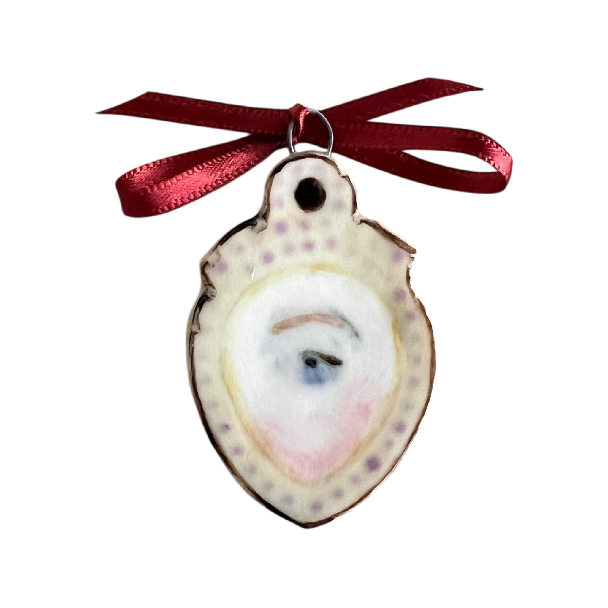 No. 146 Lover's Eye Charm - Dotted Heart (Seconds)