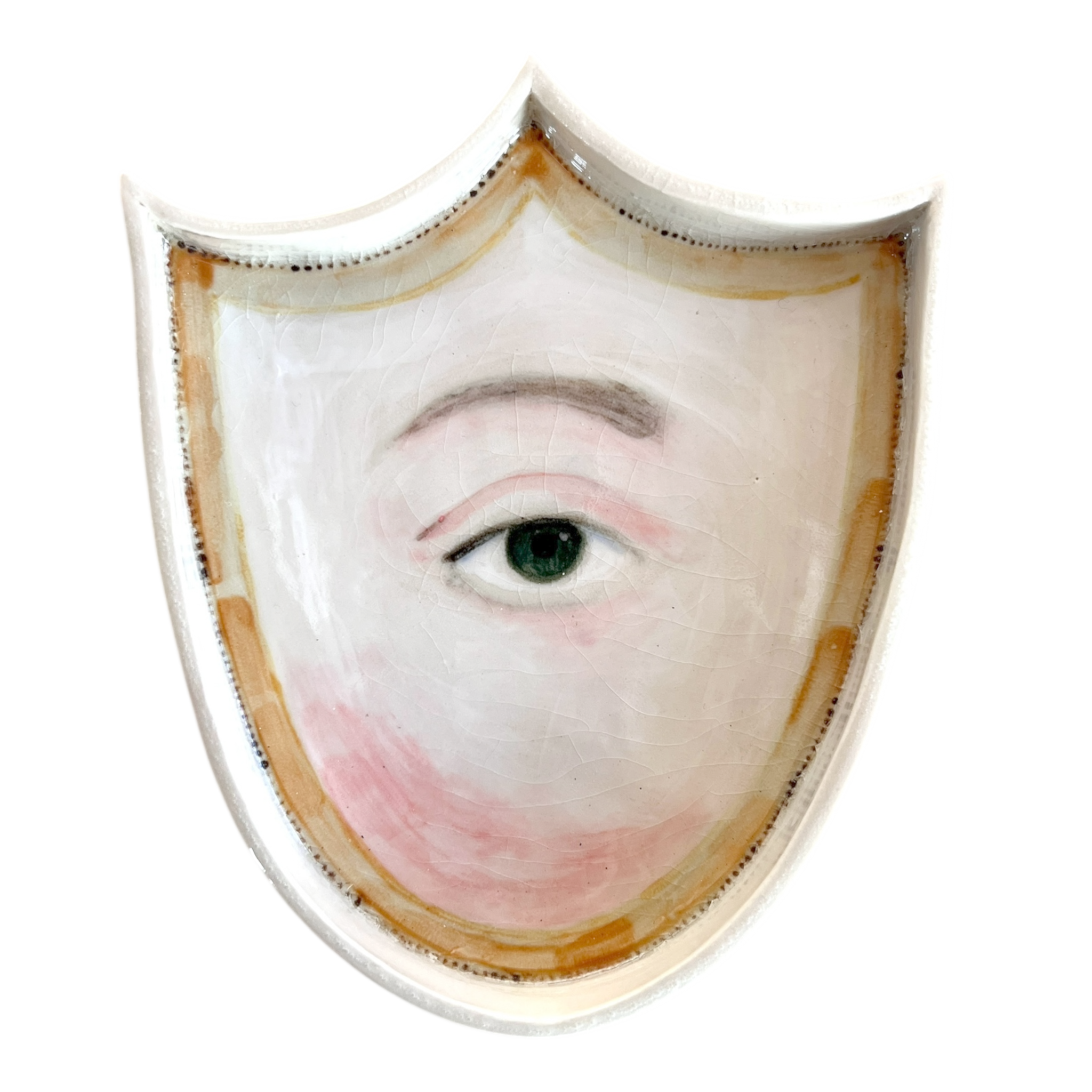 No. 62 Lover's Eye Jewelry Dish - Shield