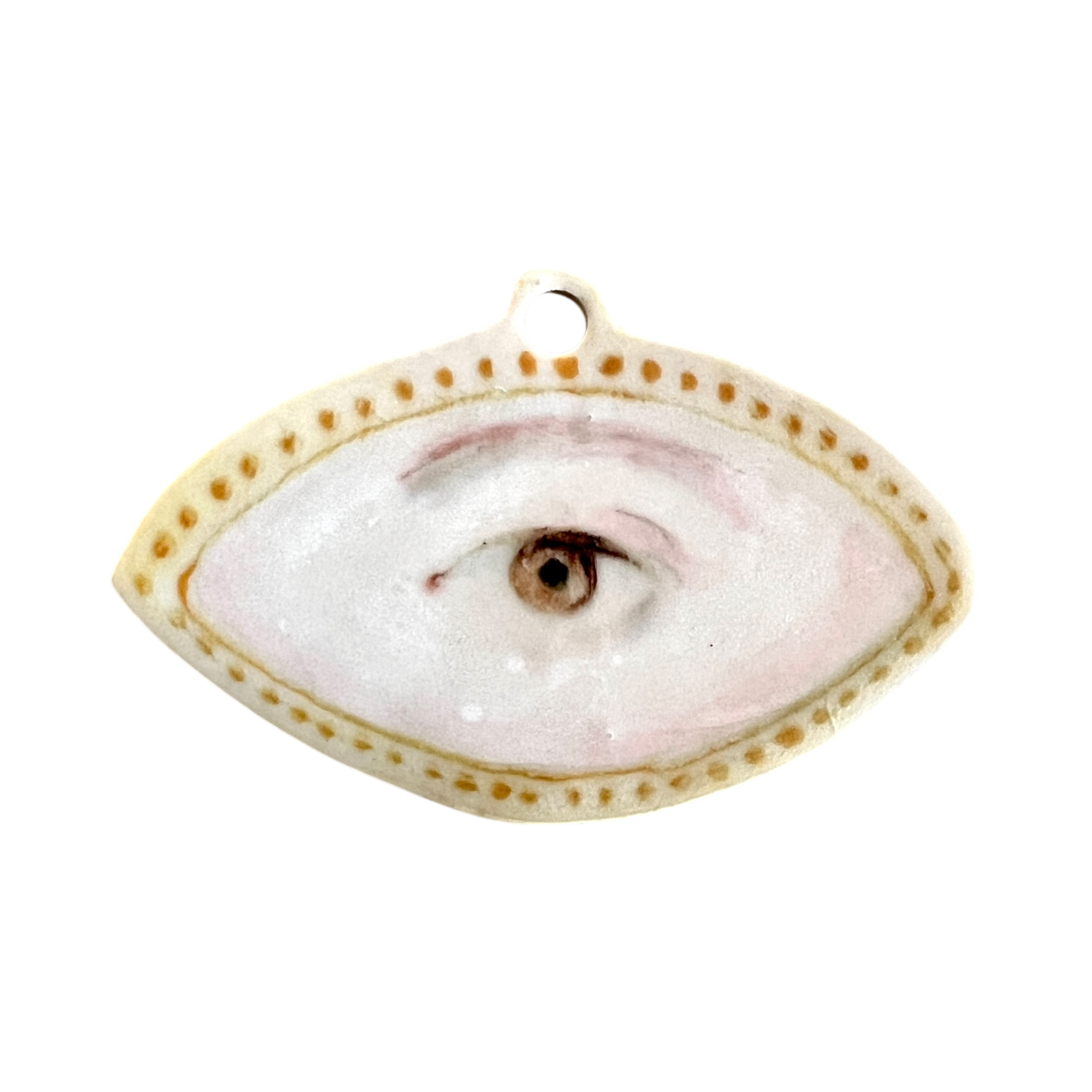 No. 49 Handmade Ornament - Beaded Gold