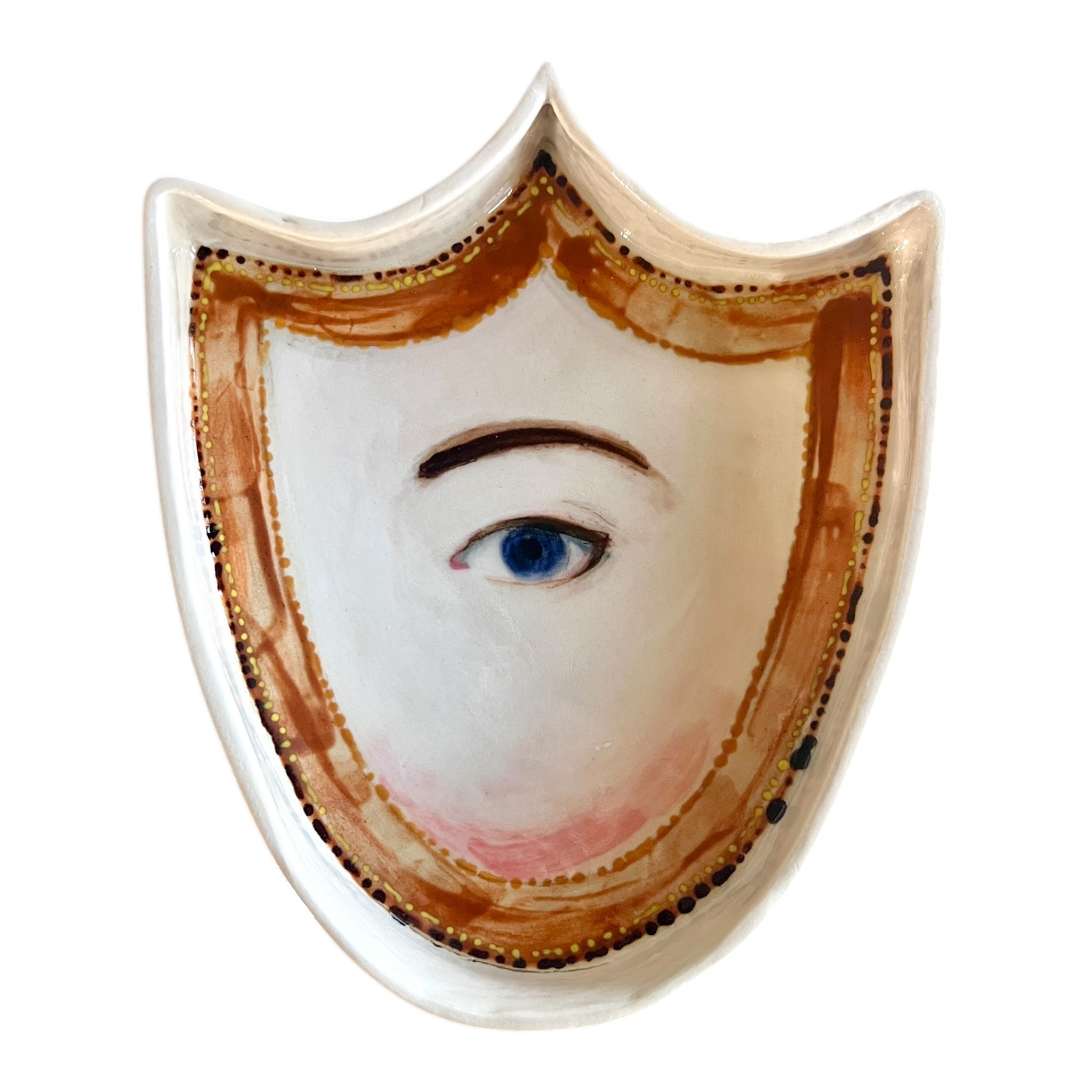 No. 66 Lover's Eye Jewelry Dish - Shield