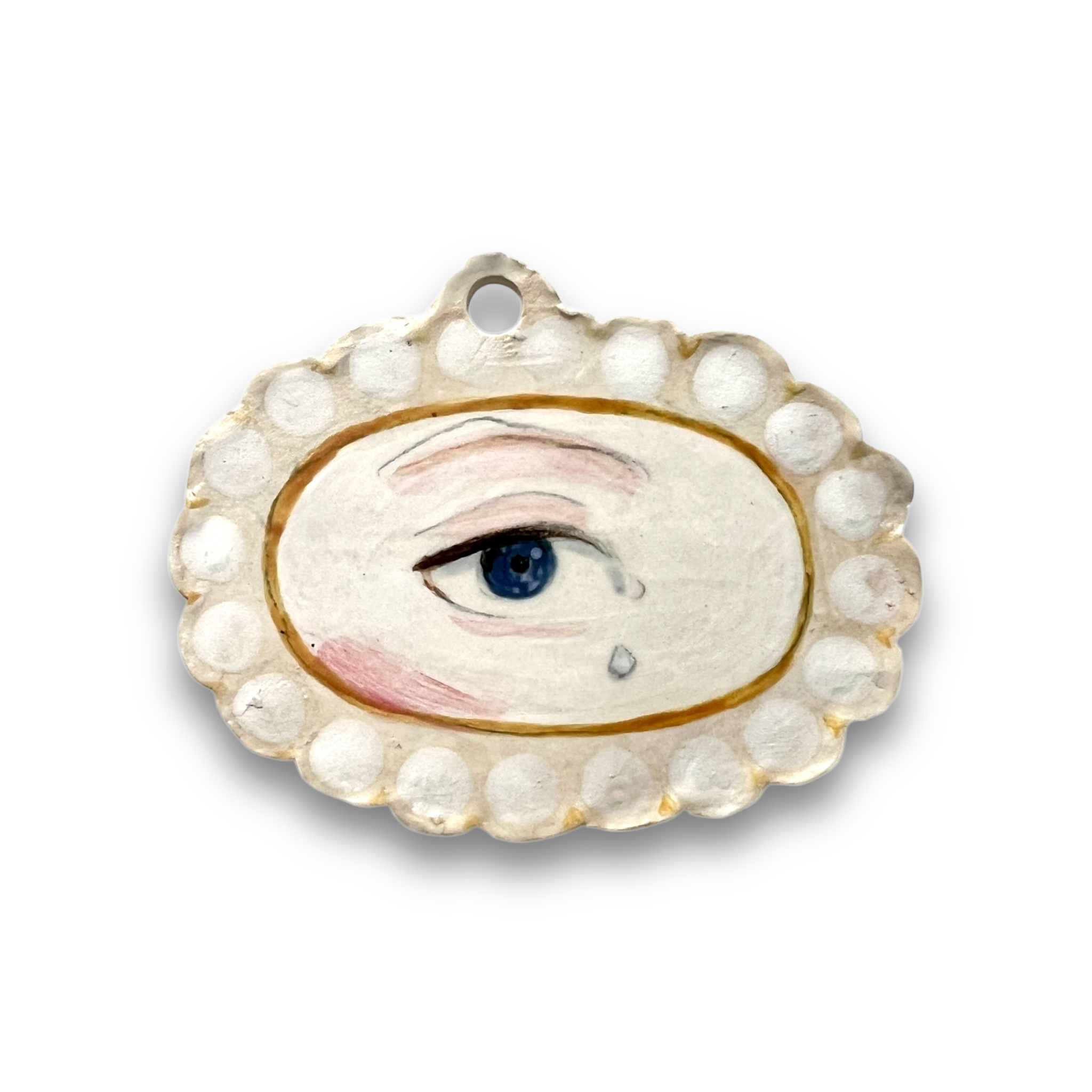 No. 5 Handmade Ornament - Pearls