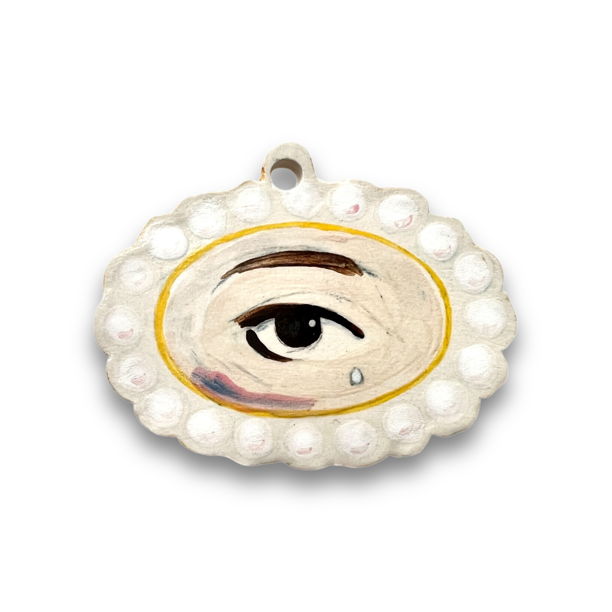 No. 6 Handmade Ornament - Pearls