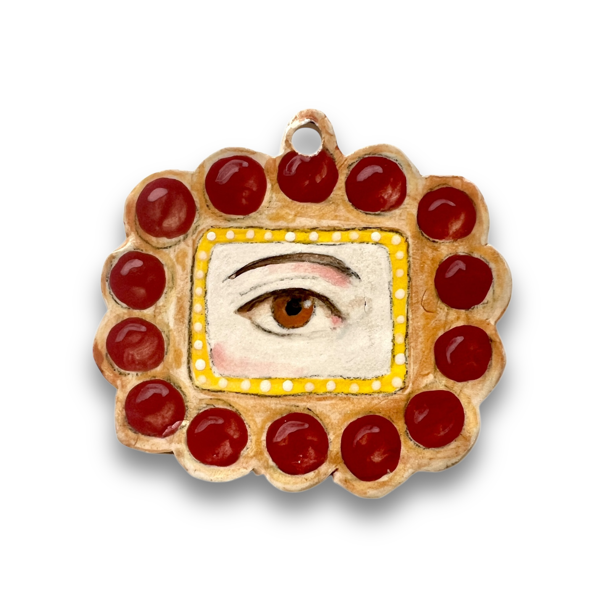 No. 7 Handmade Ornament - Rubies