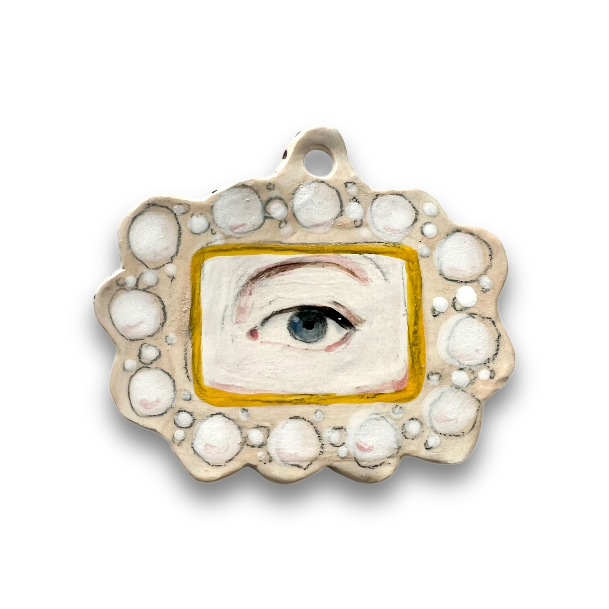 No. 8 Handmade Ornament - Pearls