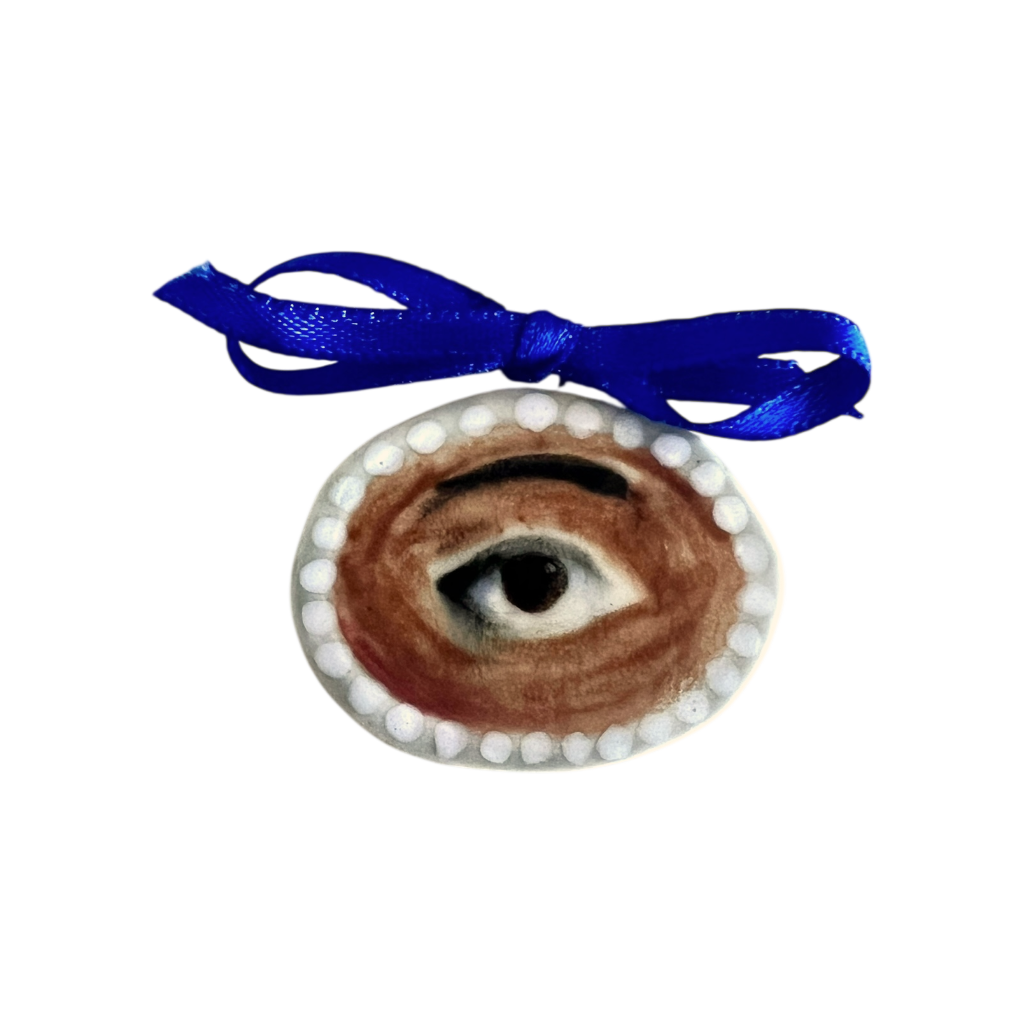 No. 84 Lover's Eye Charm - Pearls