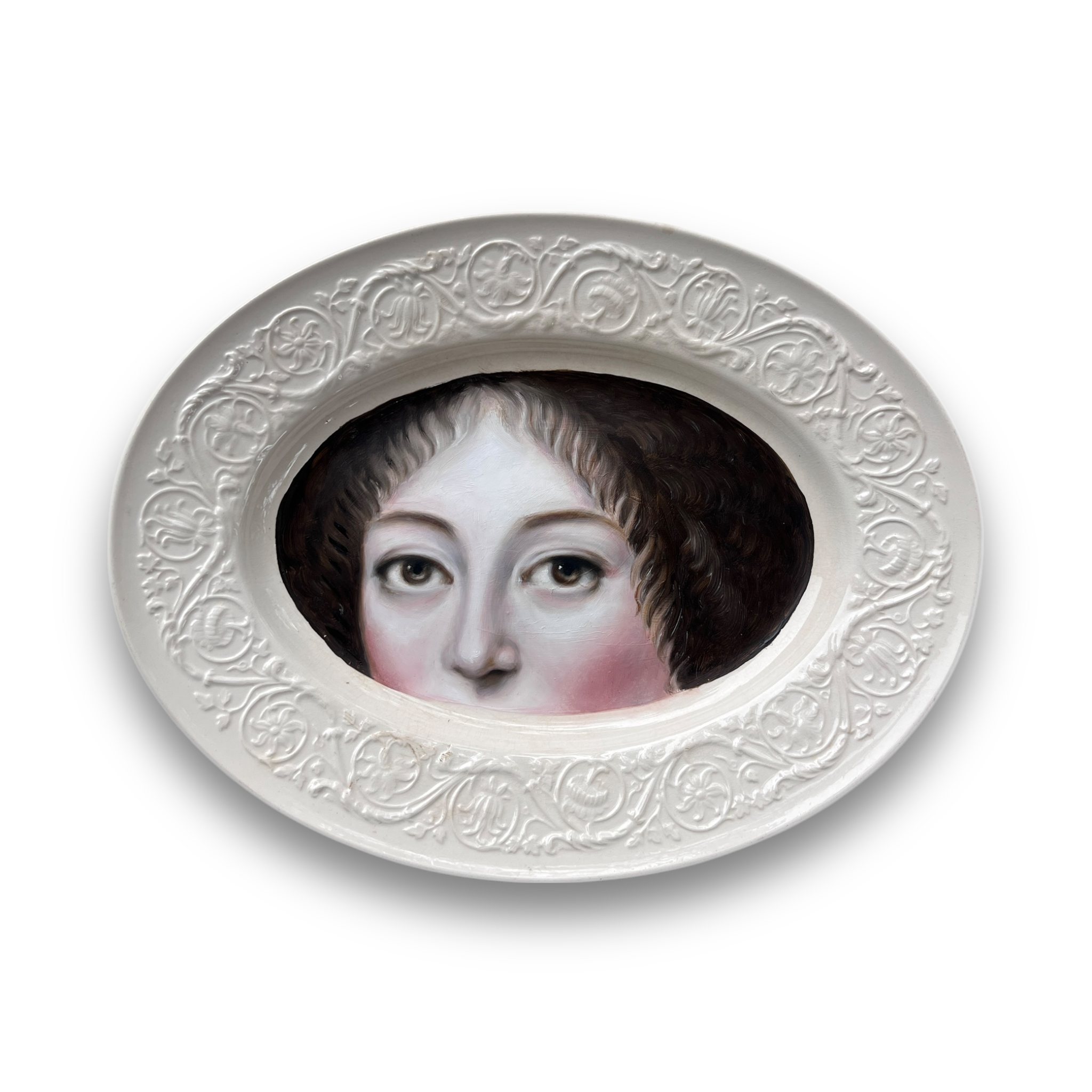 No. 2746 "Araminta Knew the Art of Being Alone" Portrait Platter