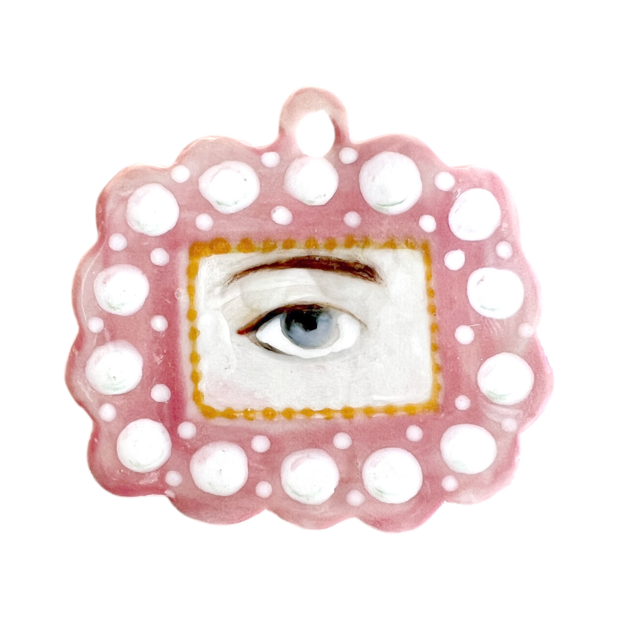 No. 55 Handmade Ornament - Pearl