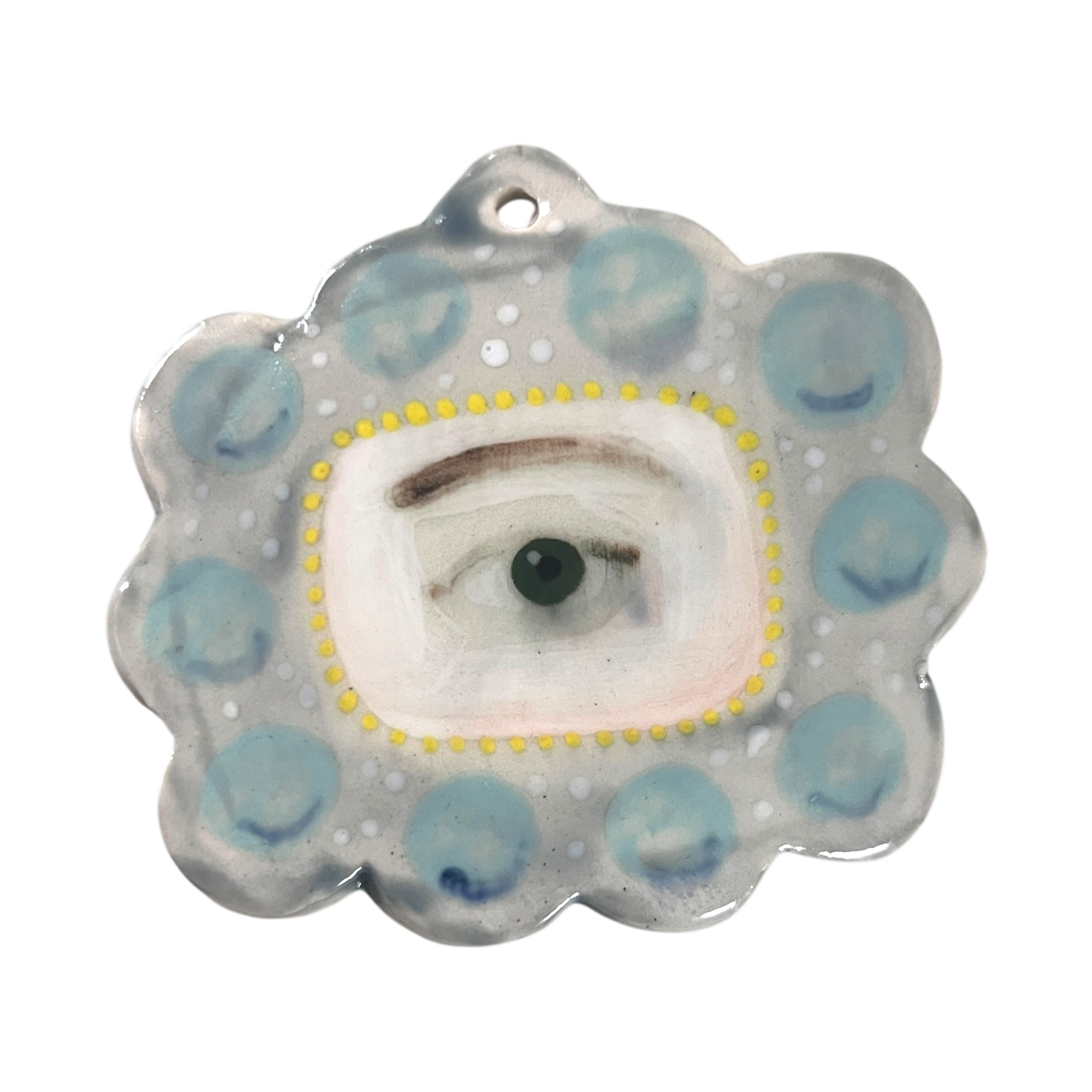 No. 130 Handmade Ornament - Aquamarines