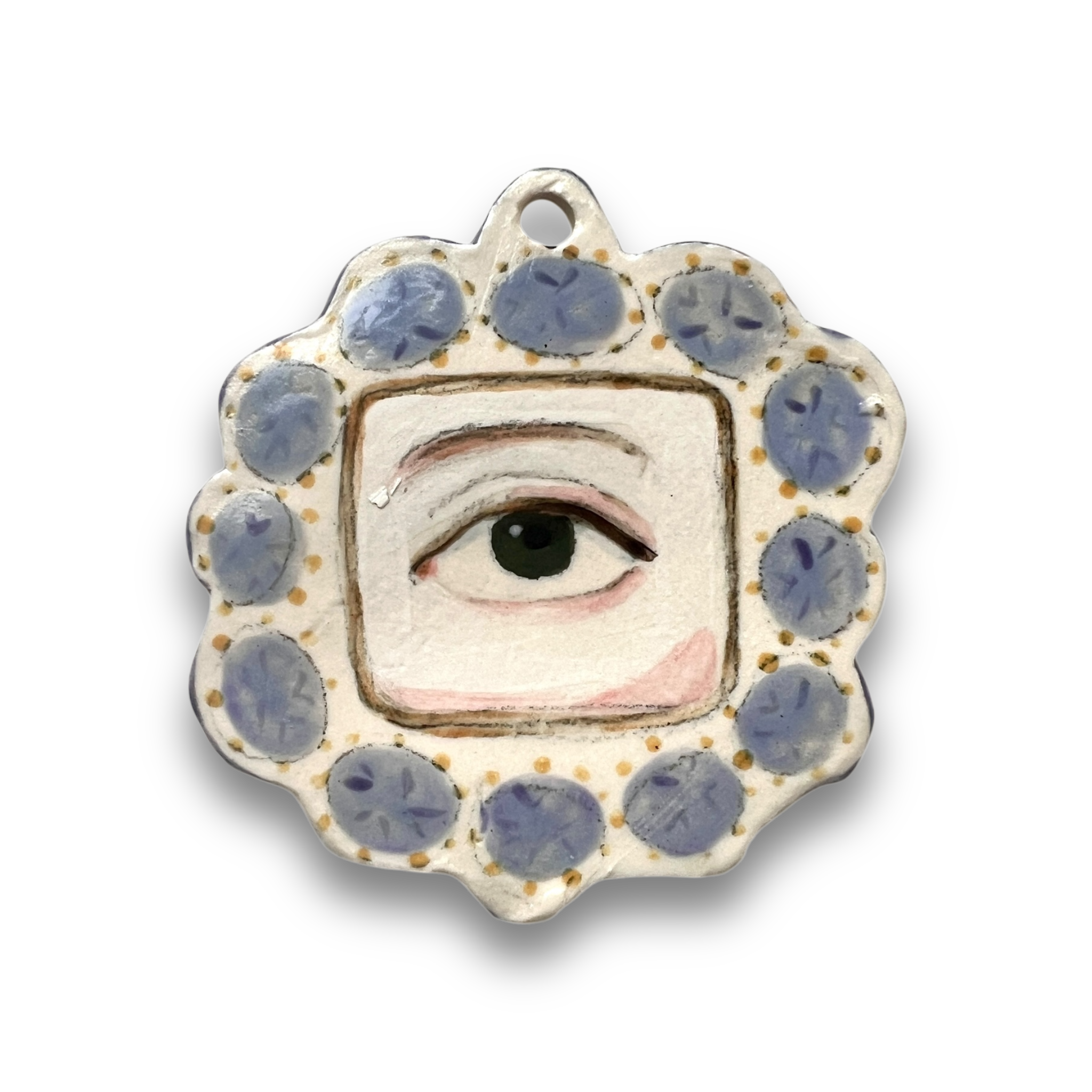 No. 15 Handmade Ornament - Aquamarines