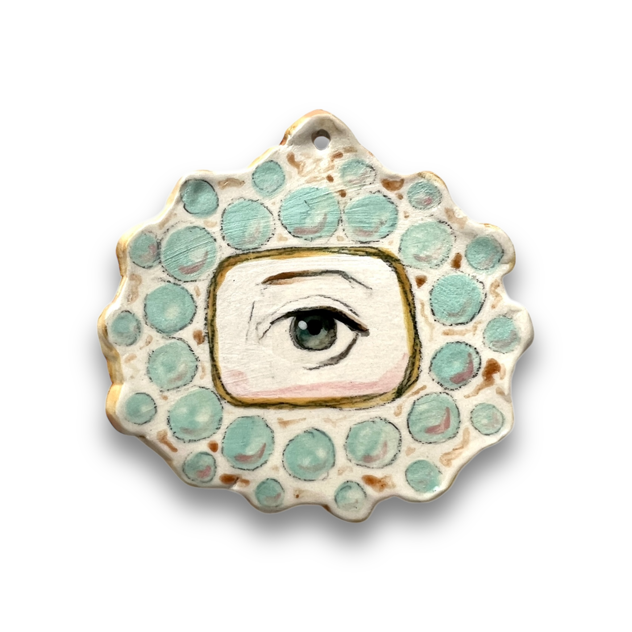 No. 18 Handmade Ornament - Aquamarines