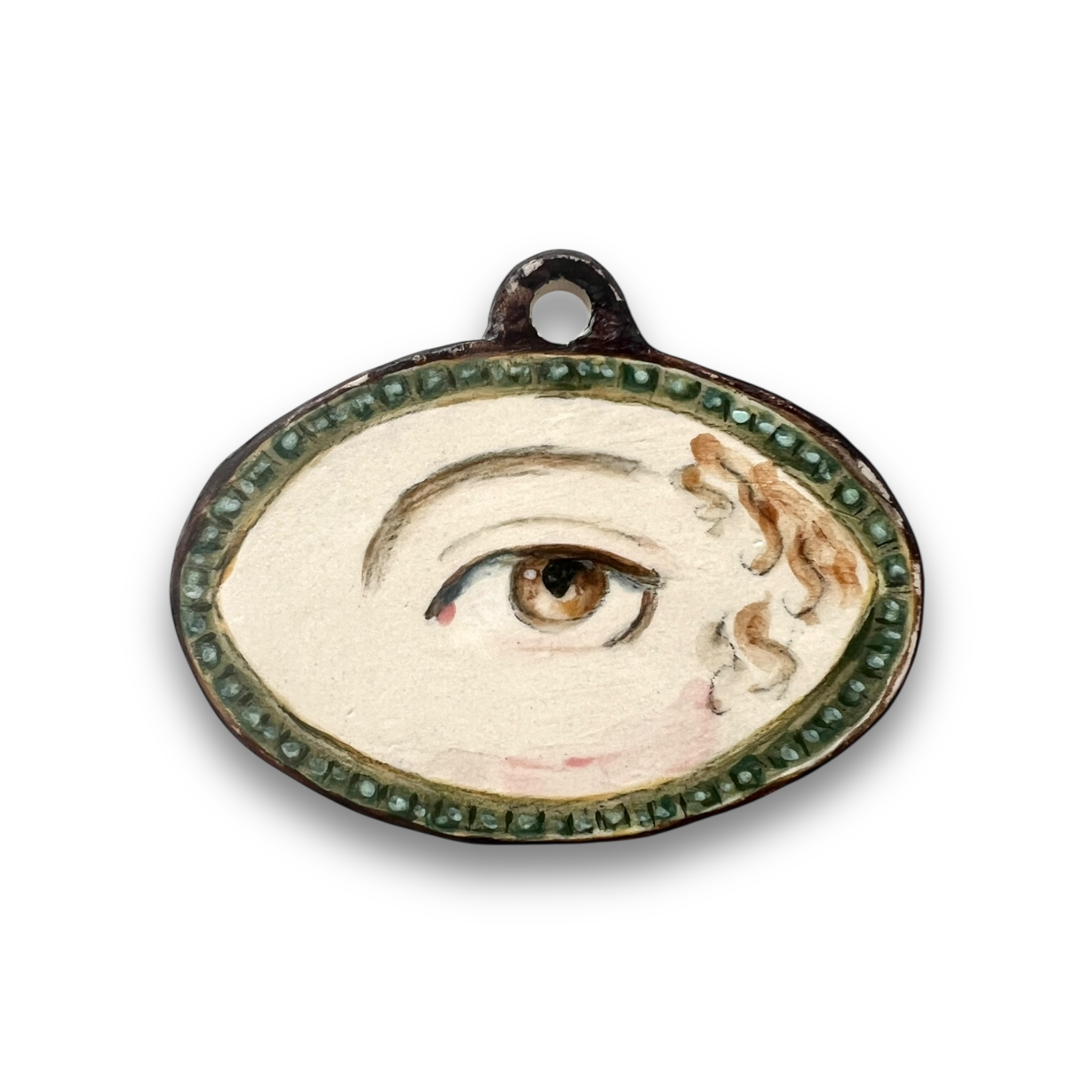 No. 19 Handmade Ornament - Emeralds