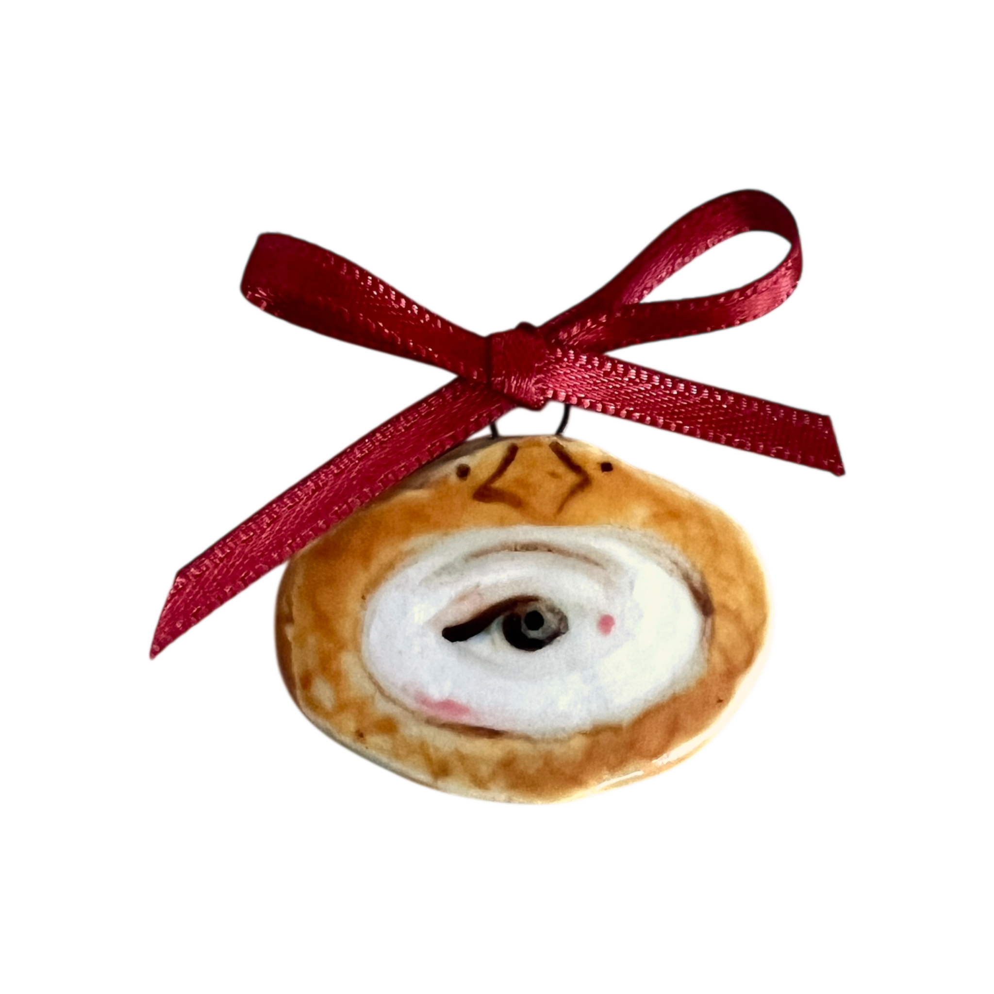 No. 93 Lover's Eye Charm - Gold Ouroboros