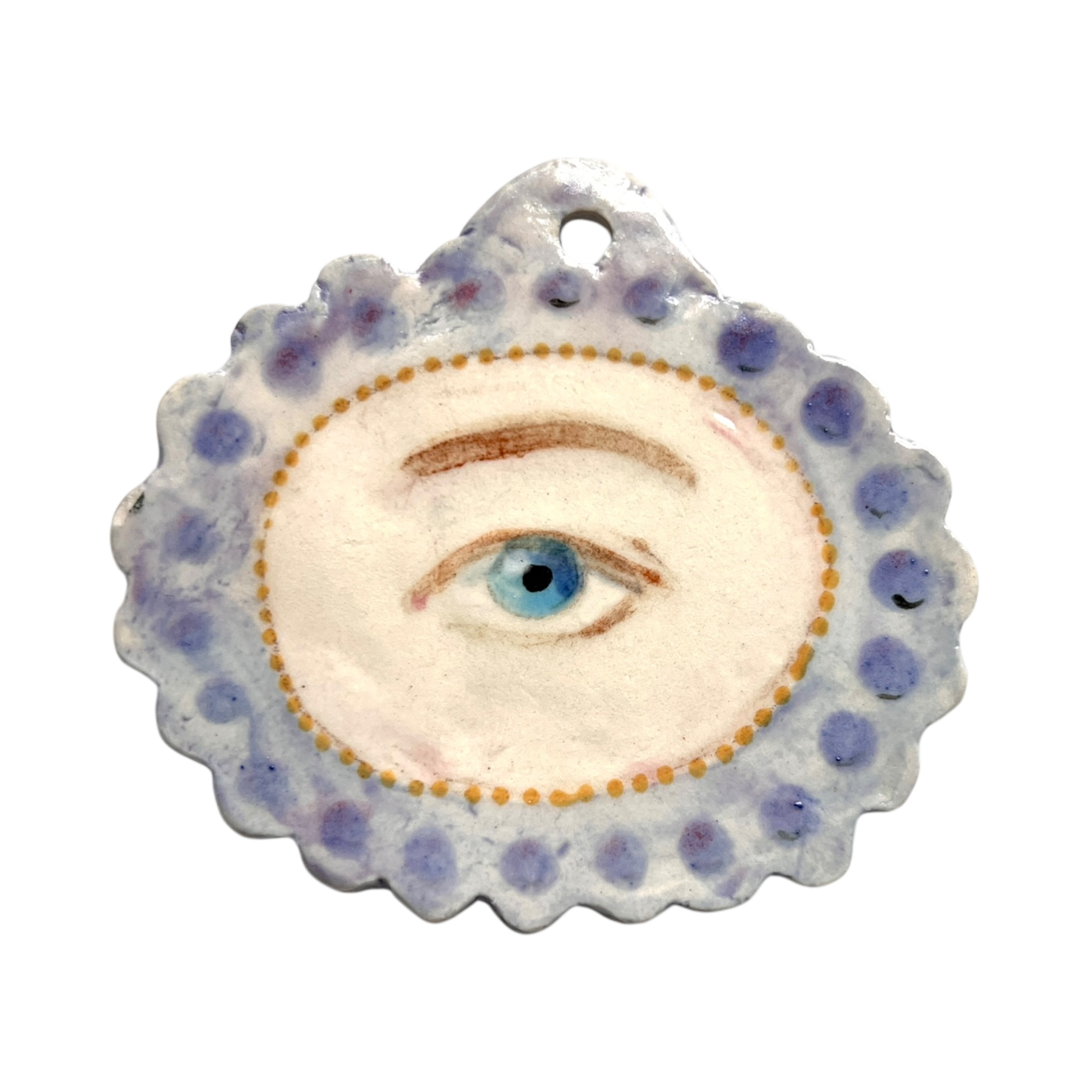 No. 179 Handmade Ornament - Amethysts