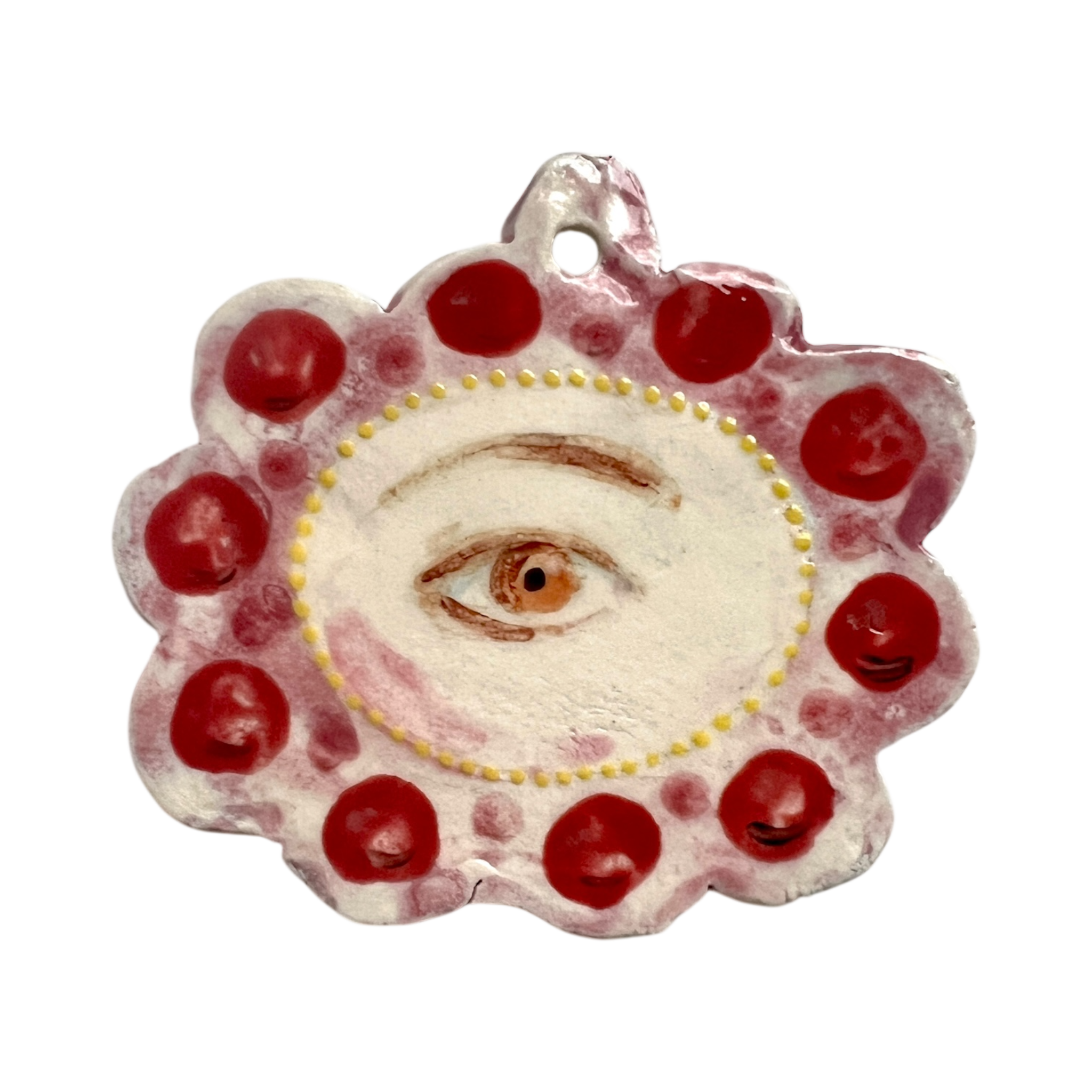 No. 175 Handmade Ornament - Rubies