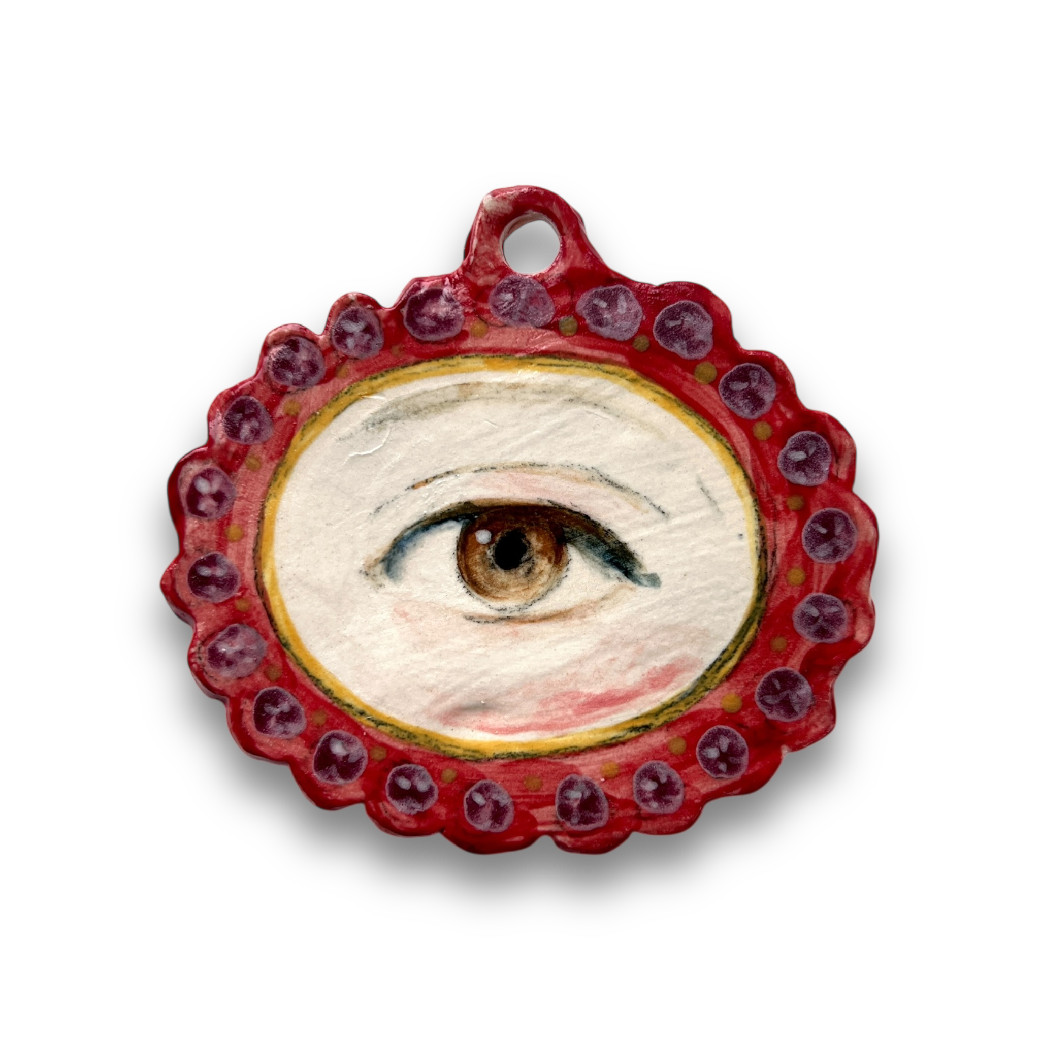 No. 25 Handmade Ornament - Rubies