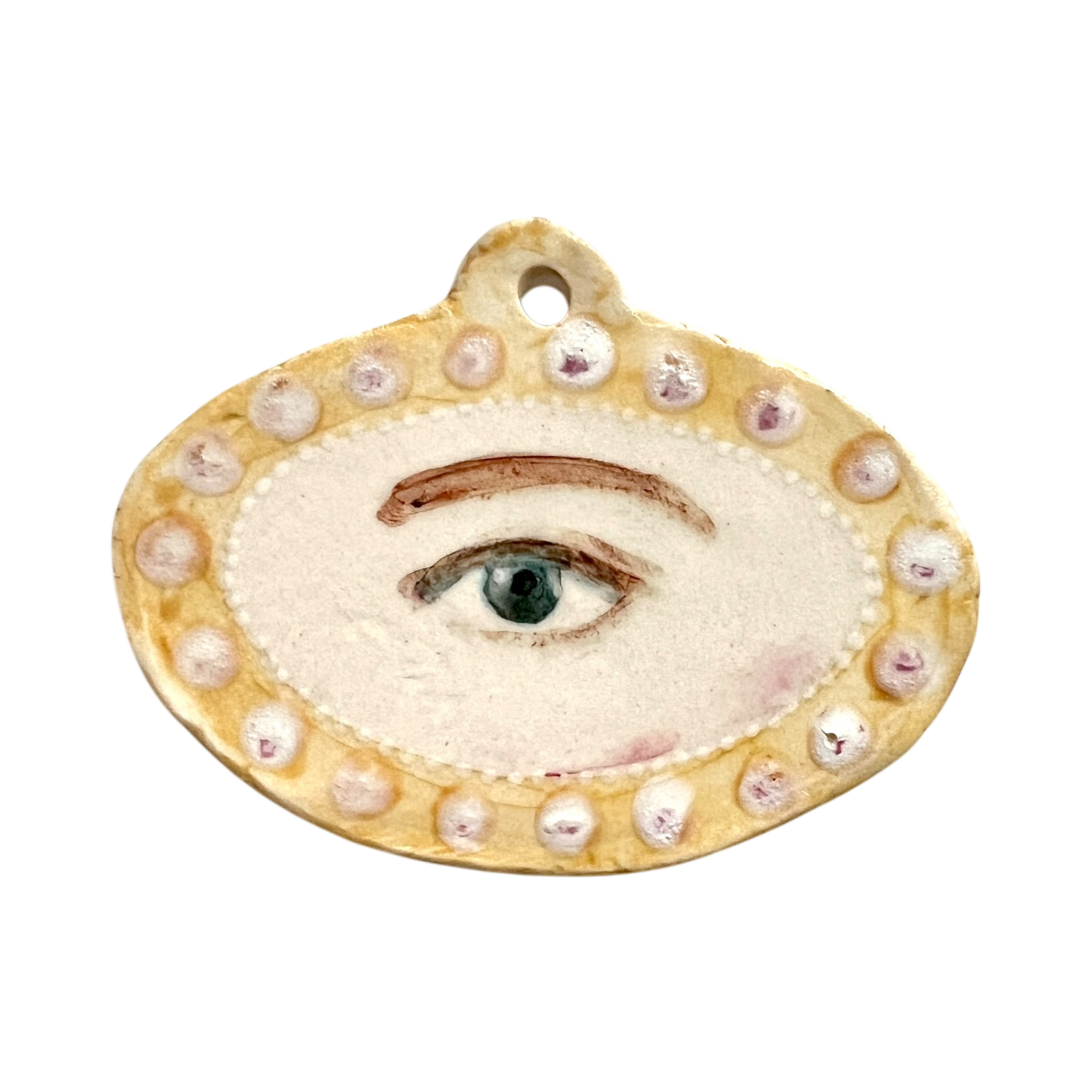 No. 171 Handmade Ornament - Pearl