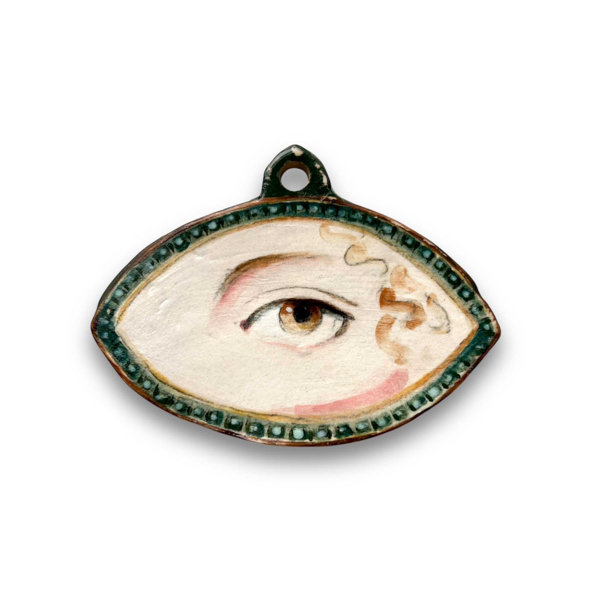 No. 32 Handmade Ornament - Emeralds