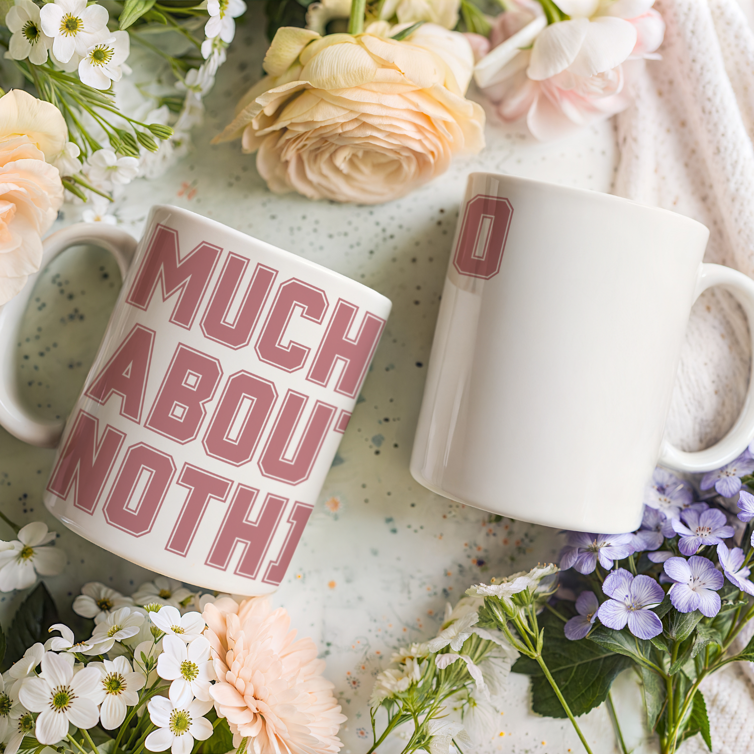 Shakespeare "Much Ado About Nothing" Mug