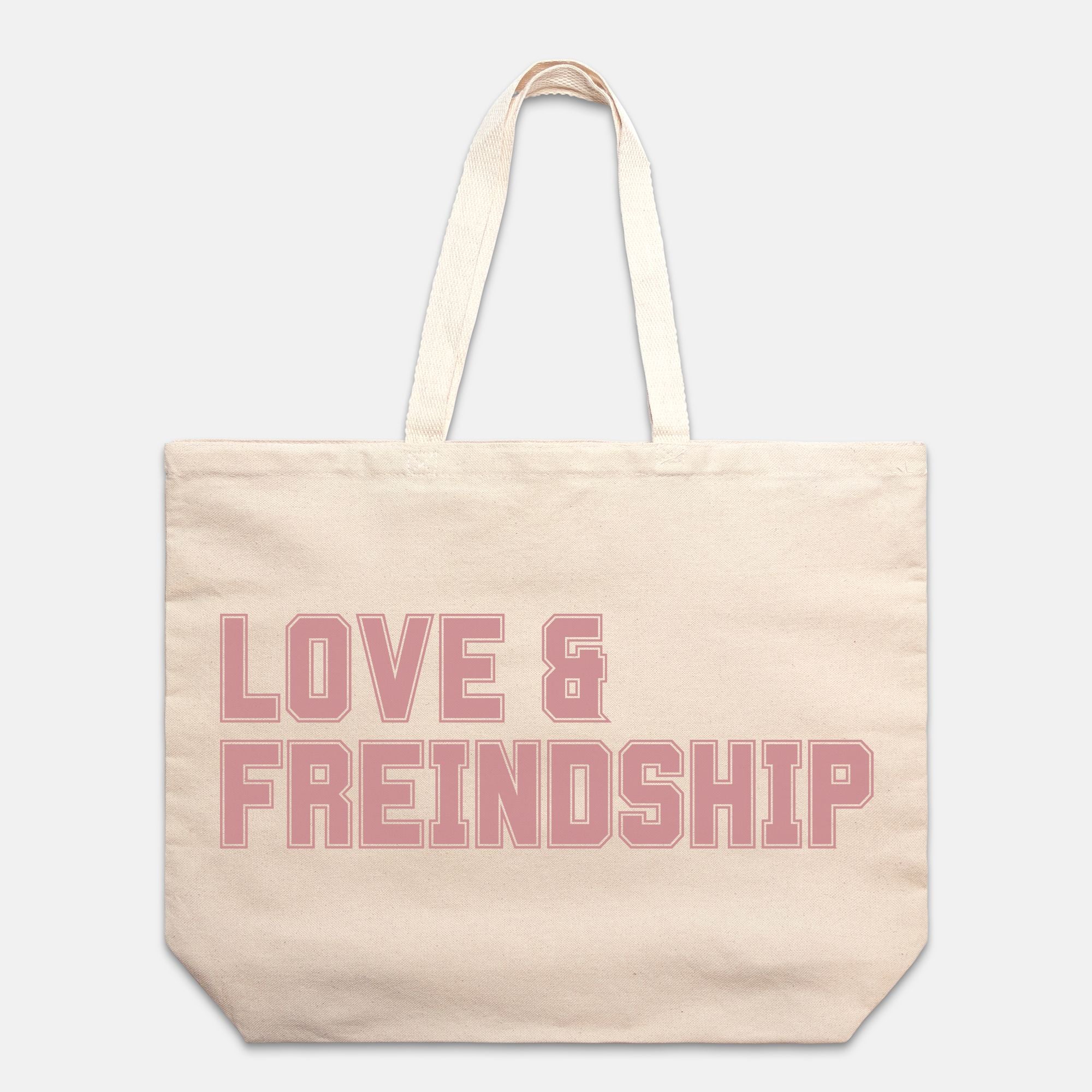Jane Austen "Love and Freindship" [sic] Oversized Tote