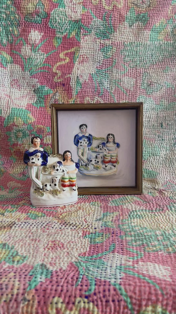The Staffordshire Spaniel Family and Their Portrait