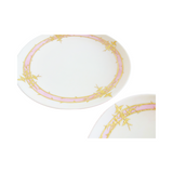 Pastel and Gilt Porcelain Dessert Plates
