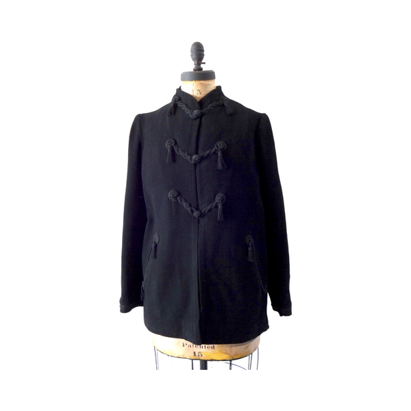 French 19th-Century Fur-Lined Coat