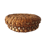 Northeast Native American Woven Lidded Basket