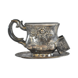 Royal Doulton Earl Grey Tea Pewter Napkin Holder