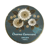 Antique 1920s Art Deco Unopened French Powder Box - Charme Caressant by Dalon, Paris