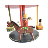Folk Art Spinning Carousel Toy