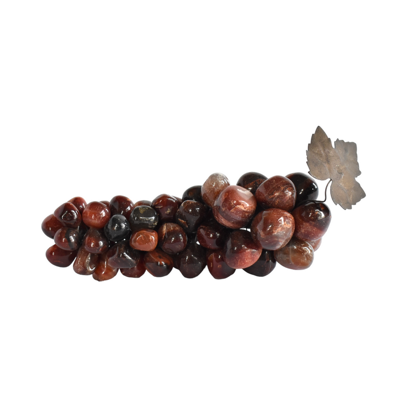 Italian Carnelian Agate Stone Grapes