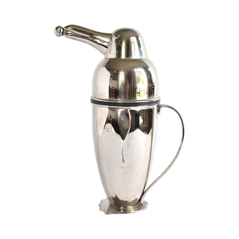 Art Deco Napier-Style Penguin Cocktail Shaker