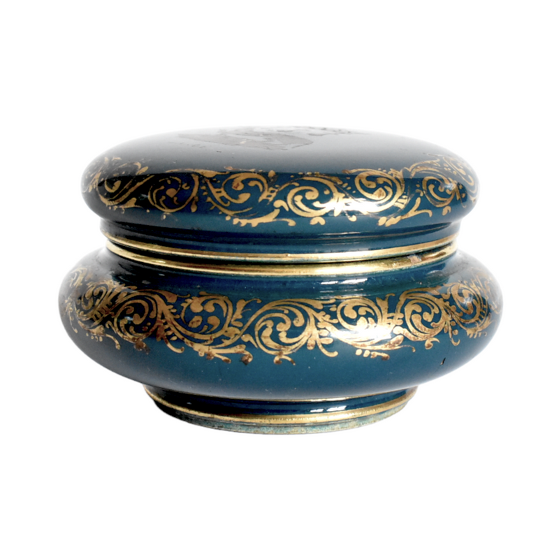 Limoges Box from Langeais with Queen Claude's Royal Crown and Ermine