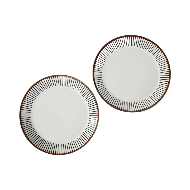 Pair of Mid-Century Swedish Modern Gustavsberg Plates
