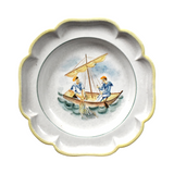 Italian Faience Fisherman Plate