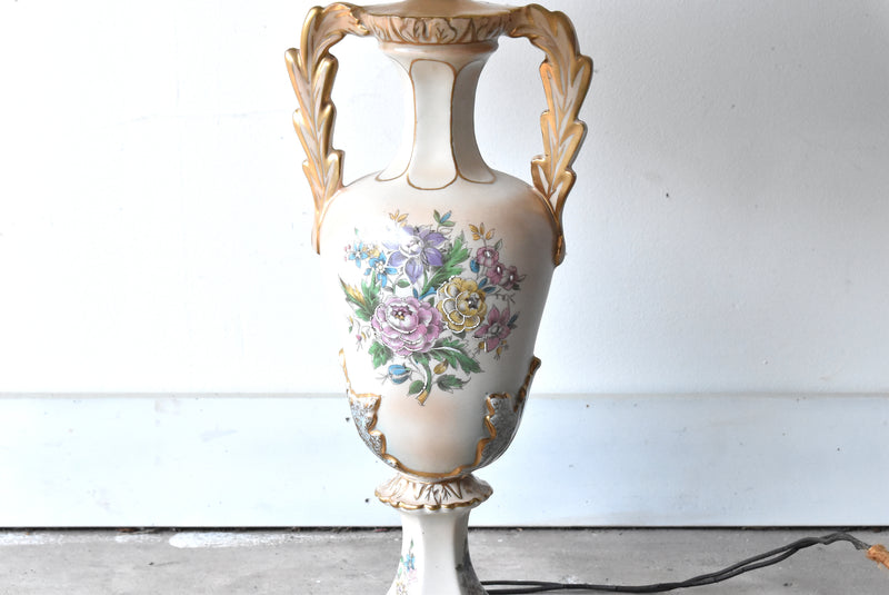 Antique Ceramic Urn Lamp