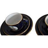 Antique German Enamel Child's Tea Set