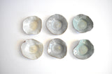 Mid-Century Signed Handmade Ceramic Small Pastel Bowls - Set of 6