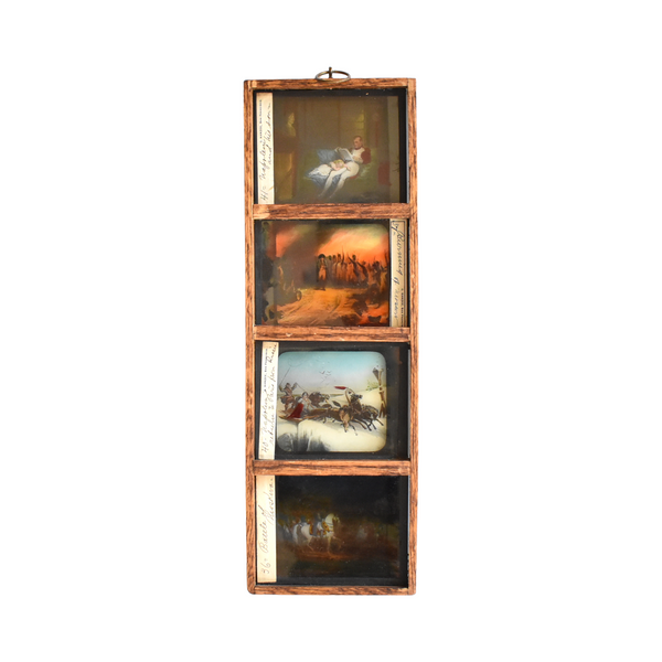 Antique Napoleon Bonaparte Magic Lantern Slides
