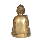 Vintage Brass Blessing Buddha Statue