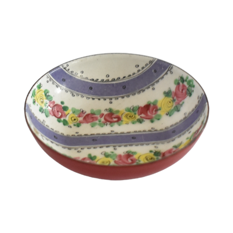 Vintage Austrian Steinbock Enamel Small Bowl