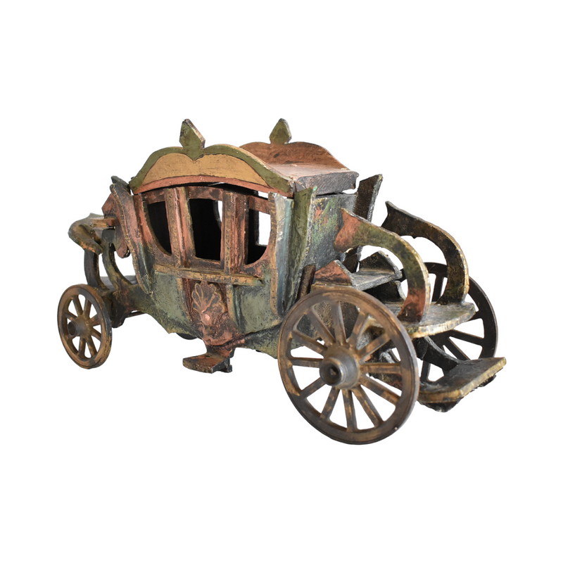 Antique Carriage Chocolate Display