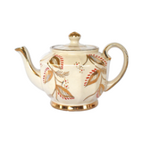 Early 20th-Century English Gold Luster Teapot