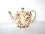 Early 20th-Century English Gold Luster Teapot