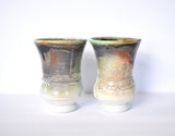 Pair of Art Pottery Ceramic Mugs